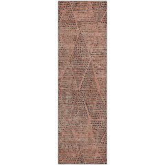 Premium Machine Washable Mayfield  Salmon 2'3" x 7'6" Runner Rug