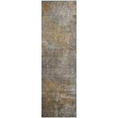 Premium Machine Washable Mayfield  Gray 2'3" x 7'6" Runner Rug