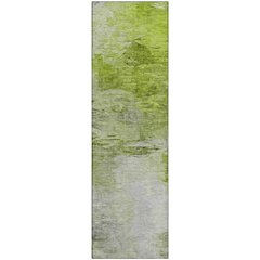 Premium Machine Washable Mayfield  Aloe 2'3" x 7'6" Runner Rug