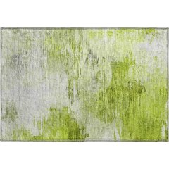 Premium Machine Washable Mayfield  Aloe 1'8" x 2'6" Rug