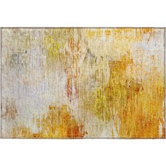 Premium Machine Washable Mayfield  Paprika 1'8" x 2'6" Rug
