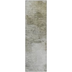 Premium Machine Washable Mayfield  Taupe 2'3" x 7'6" Runner Rug
