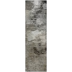 Premium Machine Washable Mayfield  Taupe 2'3" x 7'6" Runner Rug