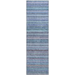Premium Machine Washable Mayfield  Sky 2'3" x 7'6" Runner Rug