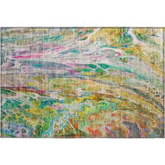 Premium Machine Washable Mayfield  Green 1'8" x 2'6" Rug