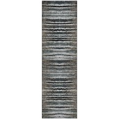 Premium Machine Washable Mayfield  Brown 2'3" x 7'6" Runner Rug