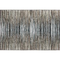 Premium Machine Washable Mayfield  Brown 1'8" x 2'6" Rug