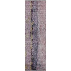 Premium Machine Washable Mayfield  Blush 2'3" x 7'6" Runner Rug