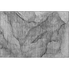 Premium Machine Washable Mayfield  Gray 1'8" x 2'6" Rug