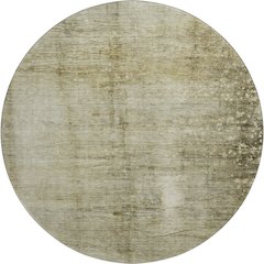 Premium Machine Washable Mayfield  Taupe 8' x 8' Round Rug