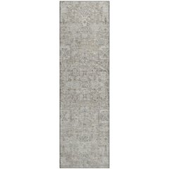 Premium Machine Washable Mayfield  Taupe 2'3" x 7'6" Runner Rug