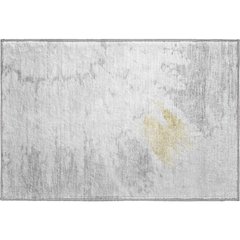 Premium Machine Washable Mayfield  Silver 1'8" x 2'6" Rug