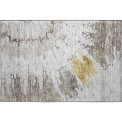 Premium Machine Washable Mayfield  Taupe 1'8" x 2'6" Rug