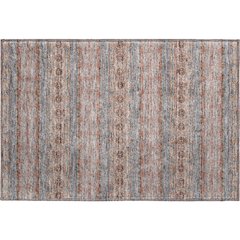 Premium Machine Washable Mayfield  Paprika 1'8" x 2'6" Rug