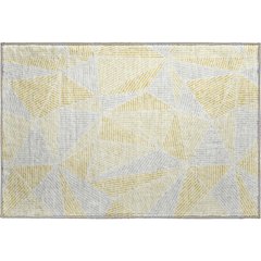 Premium Machine Washable Mayfield  Gold 1'8" x 2'6" Rug
