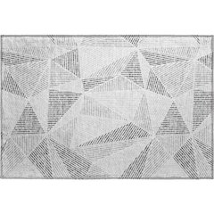 Premium Machine Washable Mayfield  Gray 1'8" x 2'6" Rug