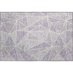 Premium Machine Washable Mayfield  Purple 1'8" x 2'6" Rug