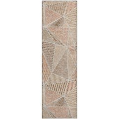 Premium Machine Washable Mayfield  Terracotta 2'3" x 7'6" Runner Rug