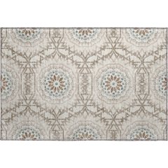 Premium Machine Washable Mayfield  Beige 1'8" x 2'6" Rug