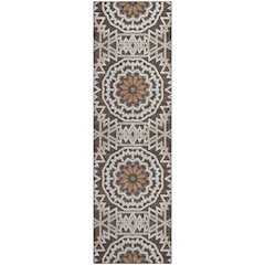 Premium Machine Washable Mayfield  Chocolate 2'3" x 7'6" Runner Rug