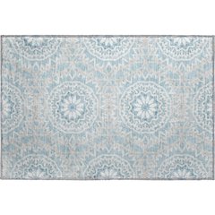 Premium Machine Washable Mayfield  Denim 1'8" x 2'6" Rug