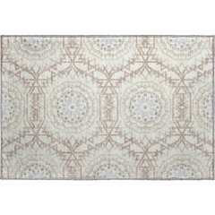 Premium Machine Washable Mayfield  Ivory 1'8" x 2'6" Rug