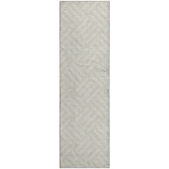 Premium Machine Washable Mayfield  Ivory 2'3" x 7'6" Runner Rug