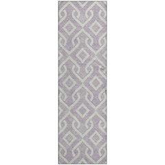 Premium Machine Washable Mayfield  Lavender 2'3" x 7'6" Runner Rug