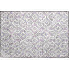 Premium Machine Washable Mayfield  Lavender 1'8" x 2'6" Rug