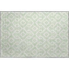 Premium Machine Washable Mayfield  Mint 1'8" x 2'6" Rug