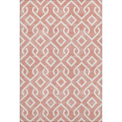 Premium Machine Washable Mayfield  Salmon 2'6" x 3'10" Rug