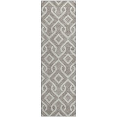 Premium Machine Washable Mayfield  Taupe 2'3" x 7'6" Runner Rug