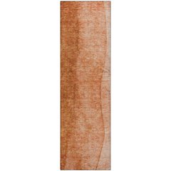 Premium Machine Washable Mayfield  Paprika 2'3" x 7'6" Runner Rug