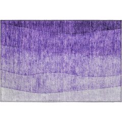 Premium Machine Washable Mayfield  Purple 1'8" x 2'6" Rug