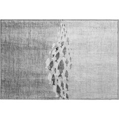 Premium Machine Washable Mayfield  Gray 1'8" x 2'6" Rug