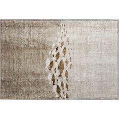 Premium Machine Washable Mayfield  Taupe 1'8" x 2'6" Rug