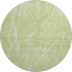 Premium Machine Washable Mayfield  Aloe 8' x 8' Round Rug