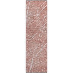 Premium Machine Washable Mayfield  Blush 2'3" x 7'6" Runner Rug
