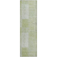 Premium Machine Washable Mayfield  Aloe 2'3" x 7'6" Runner Rug