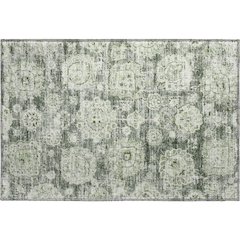 Premium Machine Washable Mayfield  Aloe 1'8" x 2'6" Rug