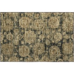 Premium Machine Washable Mayfield  Charcoal 1'8" x 2'6" Rug