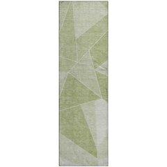 Premium Machine Washable Mayfield  Aloe 2'3" x 7'6" Runner Rug