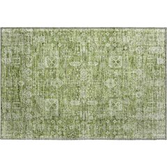 Premium Machine Washable Mayfield  Aloe 1'8" x 2'6" Rug