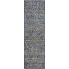 Premium Machine Washable Mayfield  Khaki 2'3" x 7'6" Runner Rug