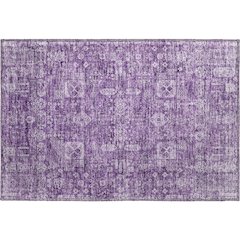 Premium Machine Washable Mayfield  Purple 1'8" x 2'6" Rug