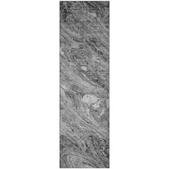 Premium Machine Washable Mayfield  Gray 2'3" x 7'6" Runner Rug
