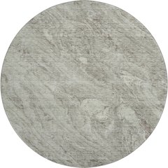 Premium Machine Washable Mayfield  Taupe 8' x 8' Round Rug