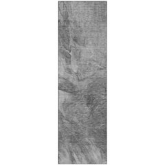 Premium Machine Washable Mayfield  Gray 2'3" x 7'6" Runner Rug