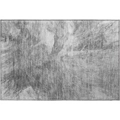 Premium Machine Washable Mayfield  Gray 1'8" x 2'6" Rug