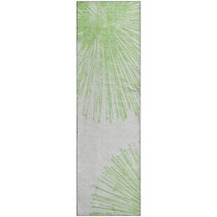 Premium Machine Washable Mayfield  Aloe 2'3" x 7'6" Runner Rug